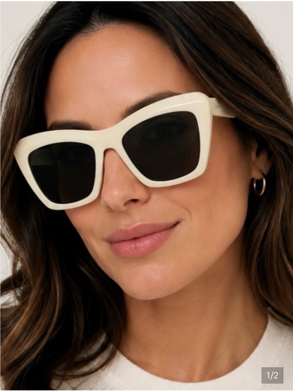 NWOT Derek Lam 10 Crosby Sunglasses Prisha Black Cat Eye Classic 54 19 142